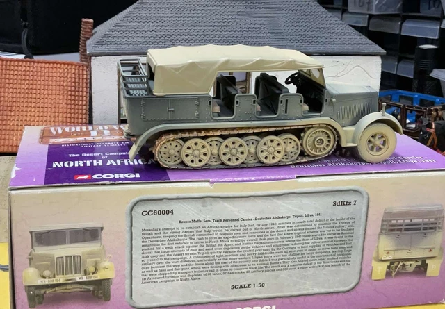 Krauss-maffei semi track France juin 1940 sdkfz 7 corgi 1/50 - Modélisme