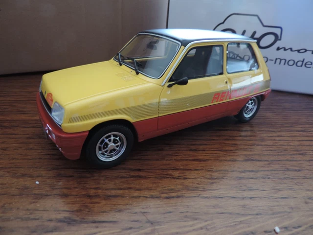 RENAULT 5 GTL MARRON 5 PORTES 1/18 OTTO OTTOMOBILE OTTOMODELS