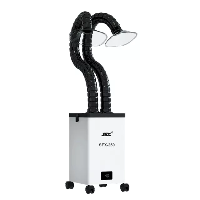 135W Fume Extractor SFX-250 Air Purifier for Soldering Stations &Laser Engraving