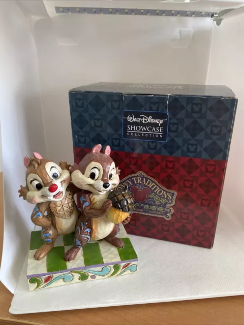 Enesco Disney Traditions by Jim Shore Donald Duck with Chip and Dale  Figurine, 4.75 Inch, Multicolor