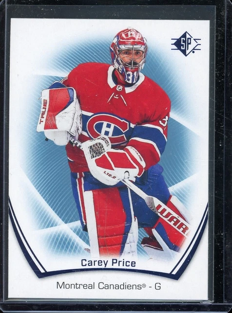 2021/22 Upper Deck Hockey SP Blue Carey Price #4
