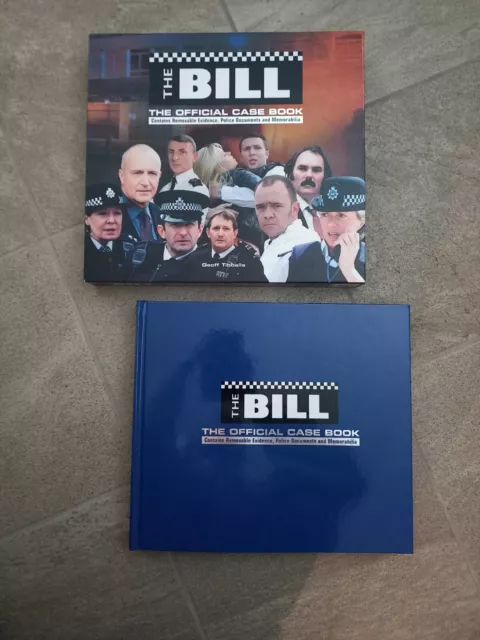 ‘The Bill’ The Official Case Book Police By Geoff Tibballs ABC Books Memorabilia