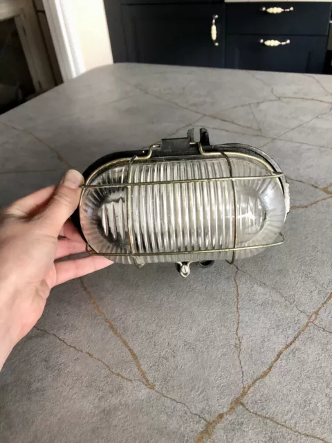 Vintage Industrial Bulkhead Wall Ceiling Light