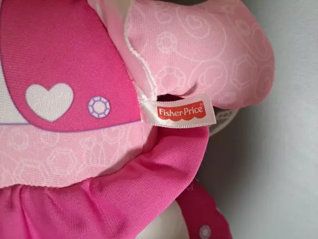 Fisher Price Doodle Bear Plush 16 Inch Pink Princess Stuffed Doll Toy 7