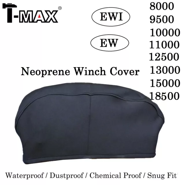 T MAX Winch Neoprene Cover 6000 8000 9000 11000 12500 15000 18500lb Waterresist