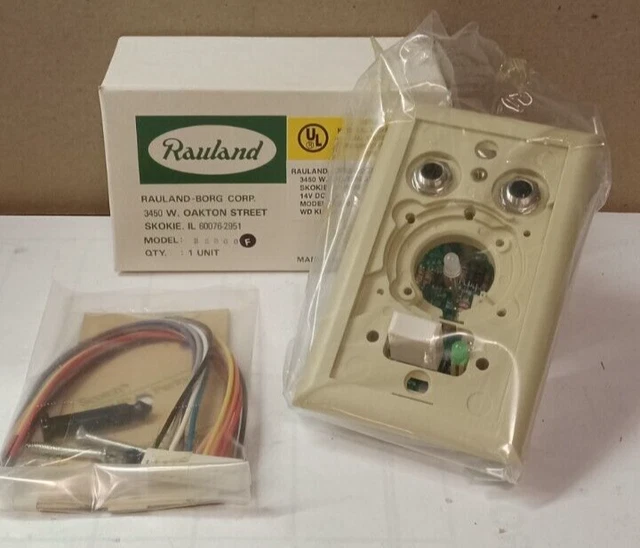New Rauland Borg Bs800 Dual Station Bedside Call Station