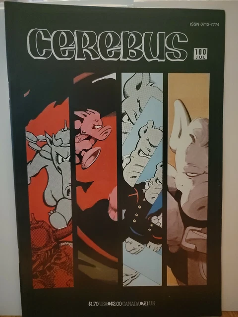 Cerebus the Aardvark #100 1st Print Aardvark Vanaheim Comics 1986 Dave Sim