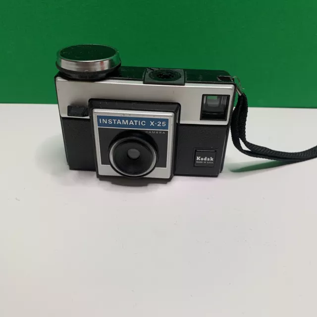 Cámara fotográfica vintage Kodak Instamatic X-25 126 hecha en EE. UU.
