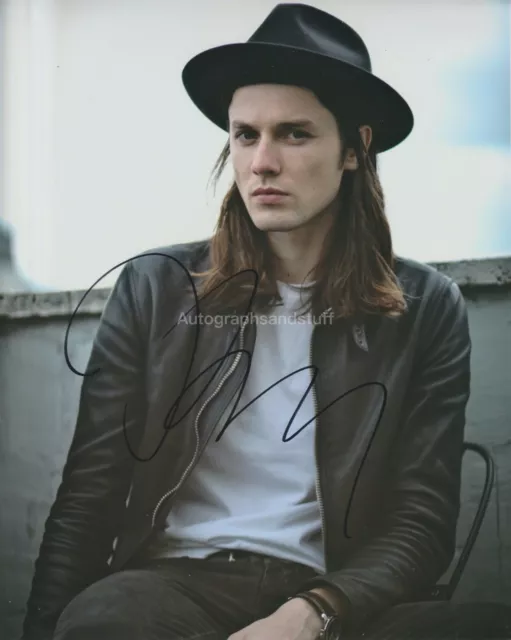 James Bay  HAND SIGNED 8x10 Photo Autograph Chaos And The Calm, Leap, Electric B