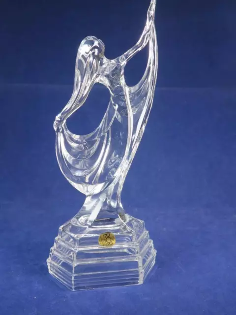 Llamativo Cristal Vidrio Graceful Dancer Estatuilla De Royal Crystal Rock Italia