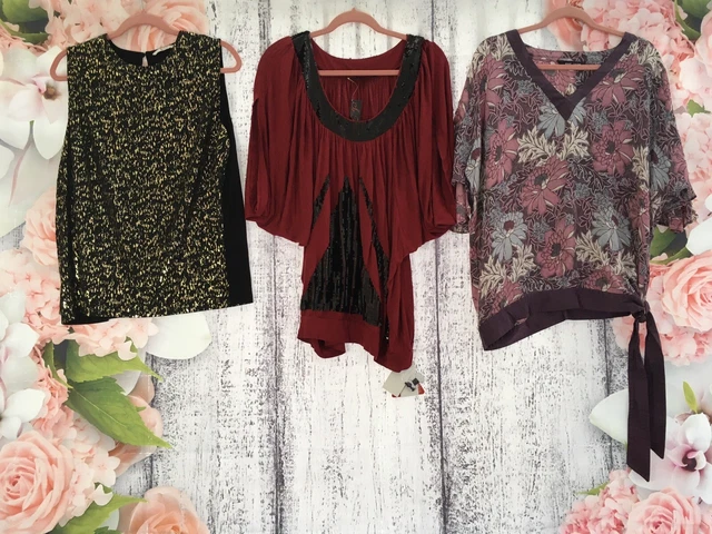 Size 20 bundle of used ladies clothes job lot wholesale