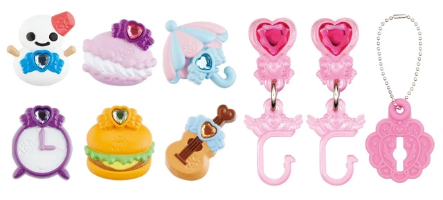 Smile Precure Cure De Collection Rather Earrings & Charm Set BANDAI Toy Smile Precure Cure De Collection Rather Earrings & Charm Set BANDAI Toy