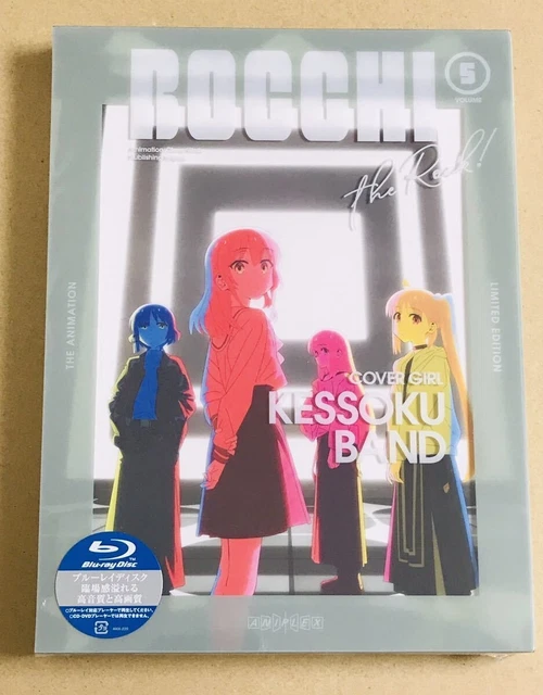 BOCCHI THE ROCK ! Vol.5 Blu-ray Soundtrack CD Booklet First Limited Edition NEW