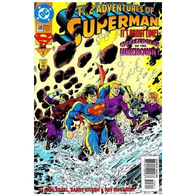 Adventures of Superman (1987 series) #508 in Near Mint condition. DC comics [w@