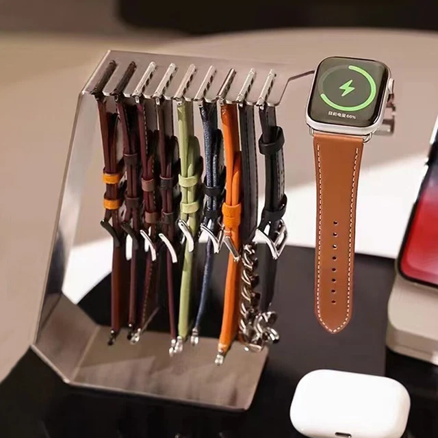 Stainless Steel Holder Dock Station Strap Band Storage Bracket for Apple iWatch