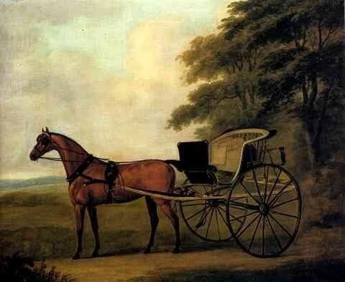 Grateful Dead Sartorius John Nost A Horse And Carriage In A Landscape ...