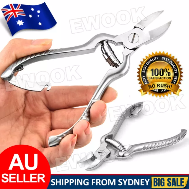 Professional Large Toe Nail Clippers Heavy Duty Nail Cutter For Thick Nails AU