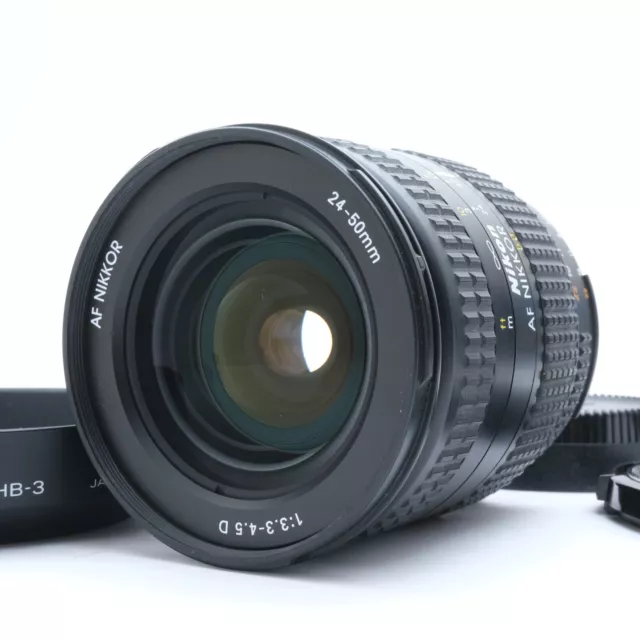 Nikon AF Zoom NIKKOR 24-50mm f/3.3-4.5D "Mint" 518361 Wide-Angle Standard