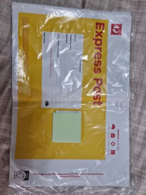 Auspost 1kg satchel price cheap