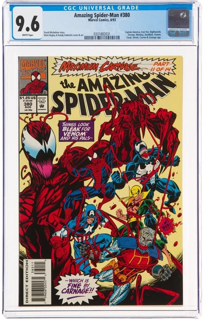 Amazing Spider-Man #380 8/1993 CGC 9.6