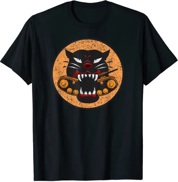 WW2 Tank Destroyer Division Panther Patch Tank Destroyer T Shirt Size S-5XL