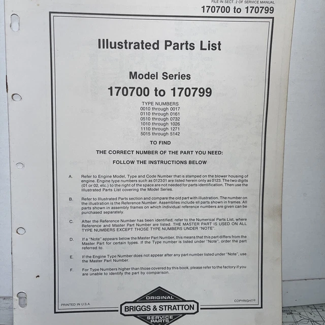 Equipment Manuals & Books, Equipment Parts & Accessories