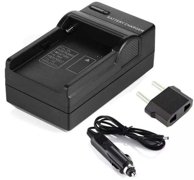 Battery Charger for Sony Handycam DCR-DVD91E DCR-DVD101E DCR-DVD201E DCR-DVD301E