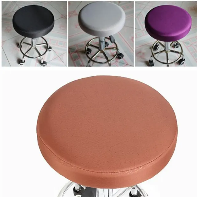 Chair Cover Round Stool Chair Cover Beauty Chair Cover Hairdressing Stool Cover
