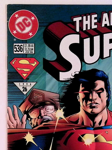 Adventures of Superman 536 DC Universe Logo Variant DC Comics 2
