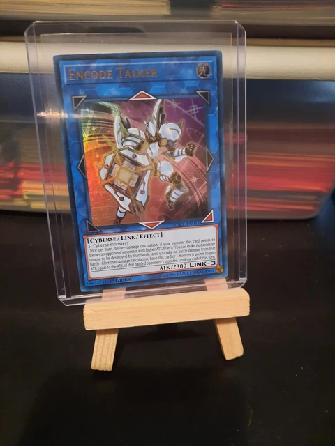 SDCL-EN041 Encode Talker (1st Edition, Ultra Rare) Yugioh Card