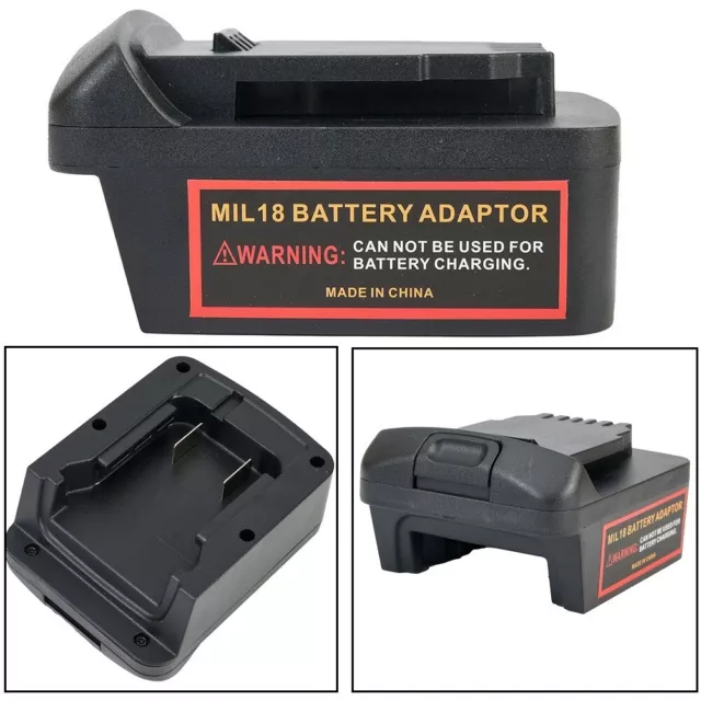 Batterie Adaptateur Convertisseur for-M18 18V Pour Dewalt-18V/20V Au