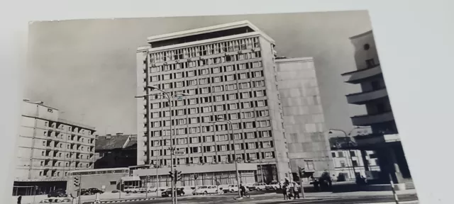 OLD Postcard of Ljublana hotel Lev Slovenia, Jugoslavia