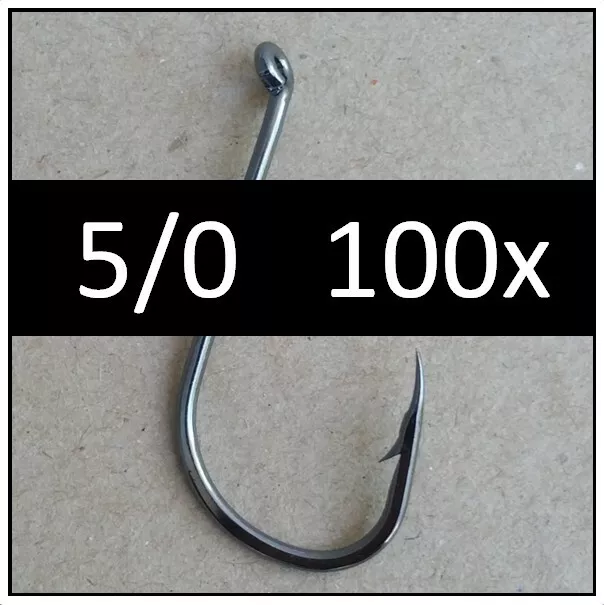 50 X10/0Chemically Sharpened Octopus Circle Fishing Hooks Special Offer  Tackle