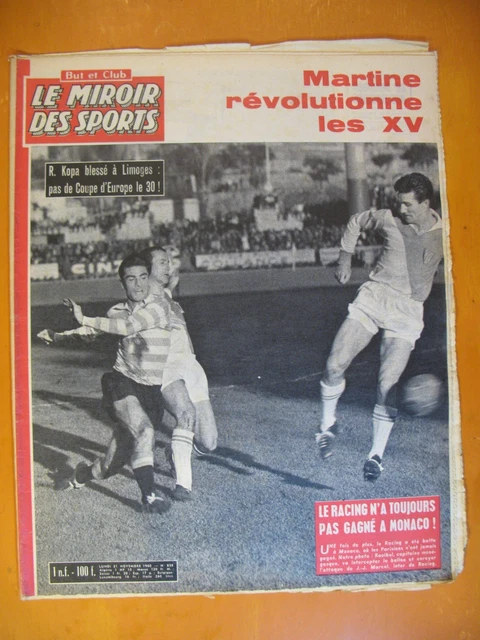 Miroir Des Sports N°1231 11/04/1968 - Eddy Merckx Vainqueur Paris-Roubaix - Collector