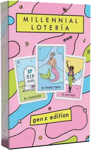 Millennial Loteria Gen Z Edition Latinx Card Game BRAND NEW 2022 MEXICAN BINGO