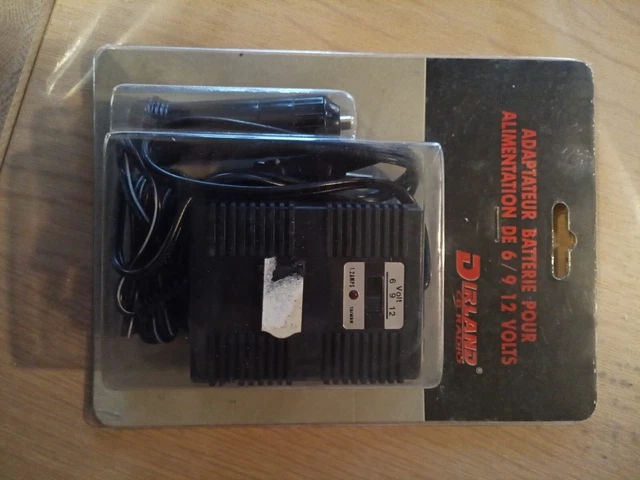 Adaptateur Batterie Pour Alim 6-9-12 V
