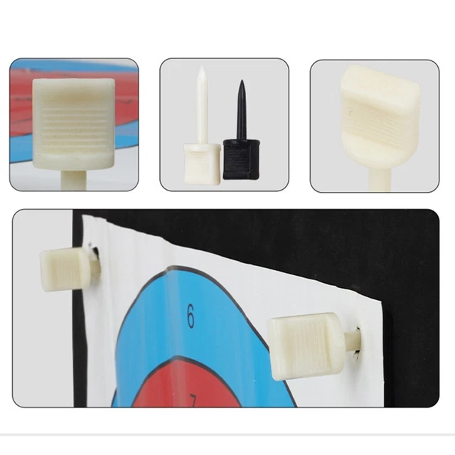 Lot de 50 embouts de rechange en plastique pour flèche de tir