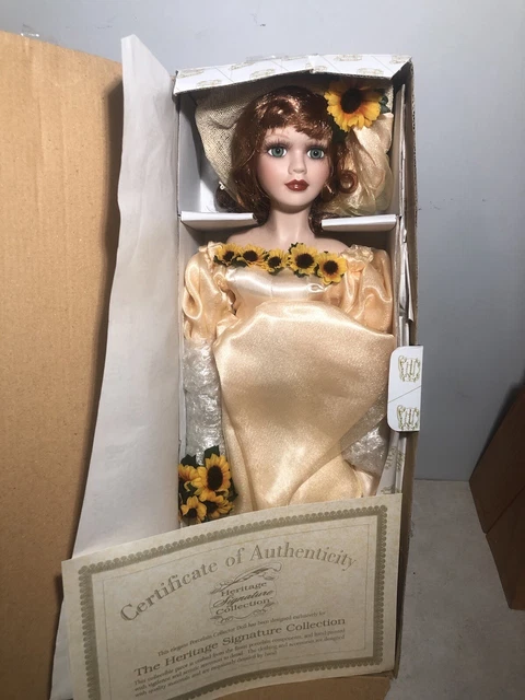 Sonia Porcelain Doll Heritage Signature Collection 12408
