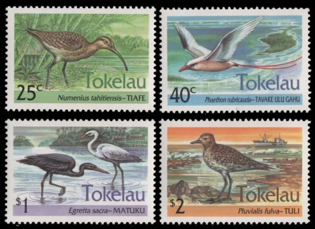 Tokelau 1993 - Mi-Nr. 196-199 ** - MNH - Vögel / Birds