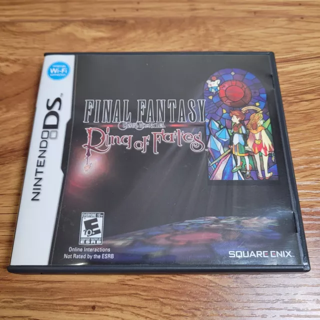 Final Fantasy Crystal Chronicles: Ring of Fates Nintendo DS, 2008 CIB - Tested