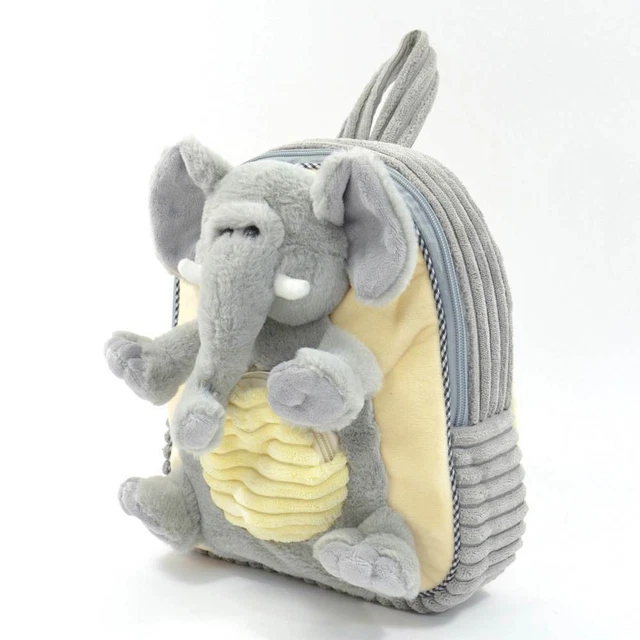 LICHENGTAI Kinderrucksack Aus Plüsch – Niedliches Tier-Design, Verstellbar, Für Kindergarten & Reisen (2-6 Jahre)
