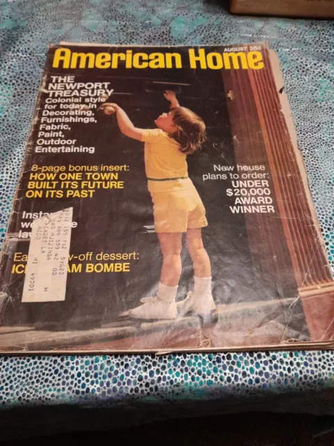American Home Magazine Aug 1970 Vol 73 #8 Colonial Newport Style For Today P3