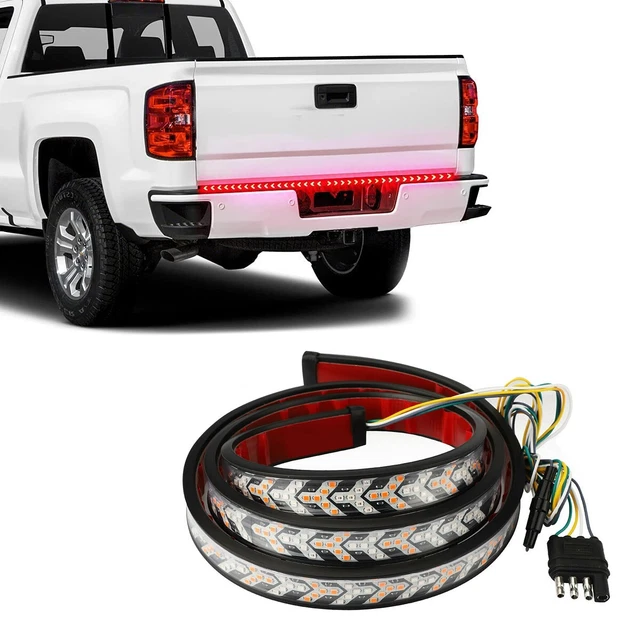 Striscia LED RGB 120cm Per Auto E Camion - Luci Di Stop, Frecce Dinamiche, Universale 12V