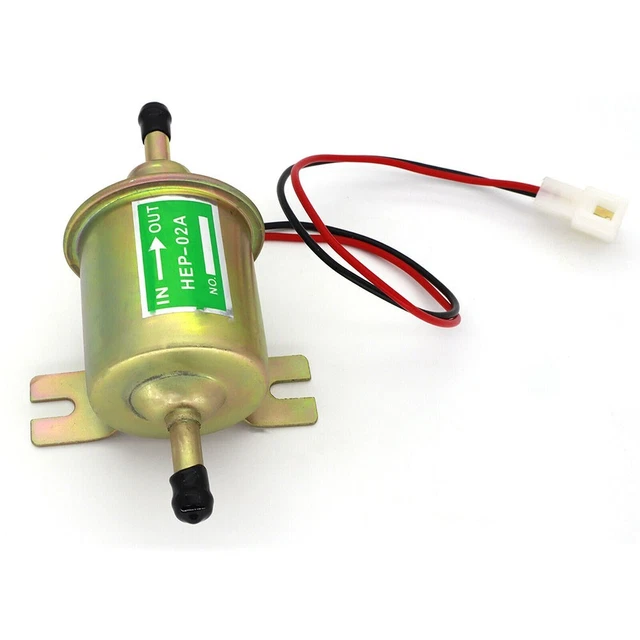 Pompe à Carburant Universelle HEP-02A 12V Pompe à Essence électrique