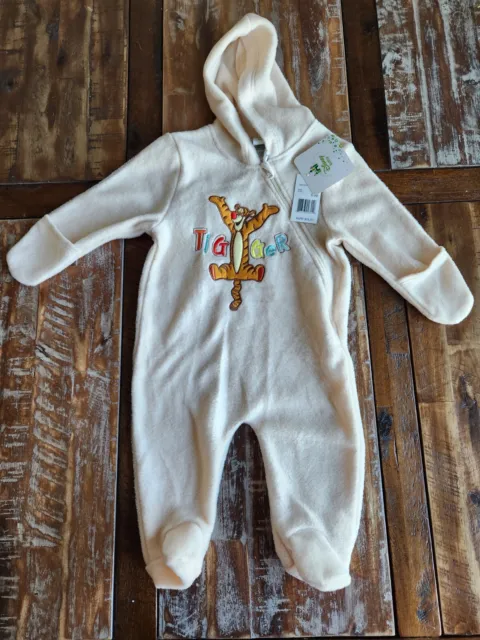 Disney Baby Tigger One Piece Footed Size 6-9M