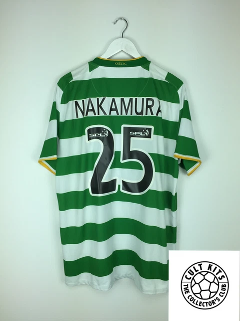 Home Jersey Nakamura Celtic Jersey 中村俊輔ユニフォーム NIKE