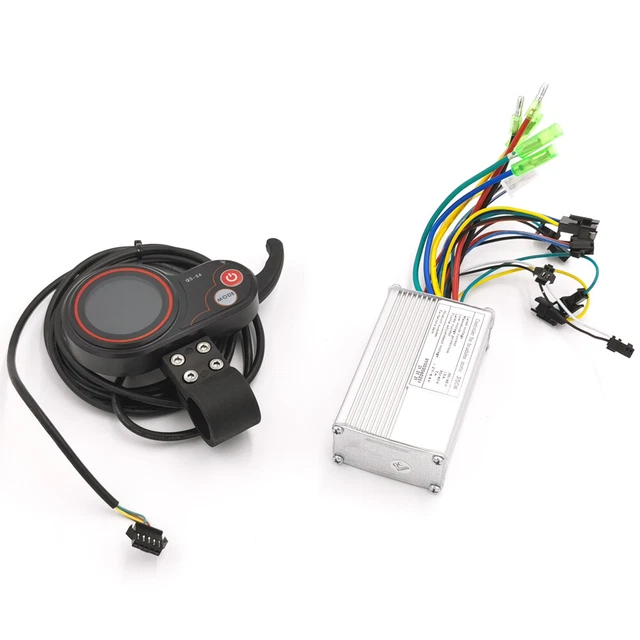 Kit Controller Per Bici Elettrica 24V 250W Con Display LCD, Manopola Acceleratore E Leve Freno, Per Scooter E Ebike