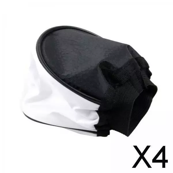 4X Flash Light Softbox Compact for DSLR Cameras Lighting Controls and