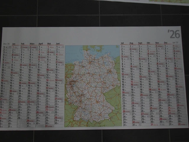 Wandkalender katten 2026, planner 12, grappige kalender kat