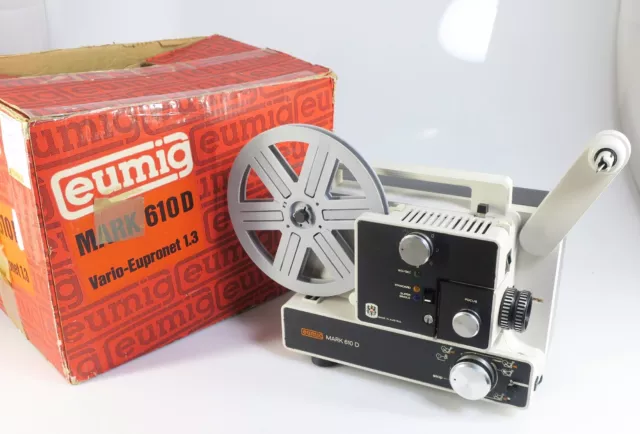 Eumig Mark 610 D Normal 8 Und Super 8 Filmprojektor Im Originalkarton